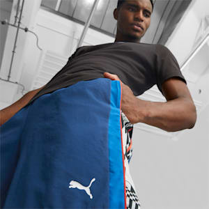 BMW M Motorsport 8.5" Men's Statement Shorts, Pro Blue-M color